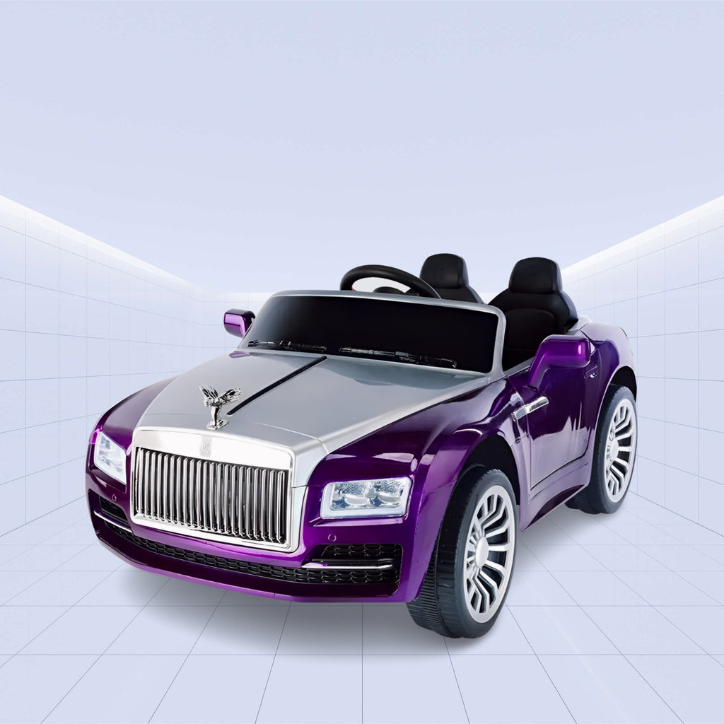 Mini Rolls-Royce 12V Ride-On – Drive in Ultimate Elegance (PURPLE)