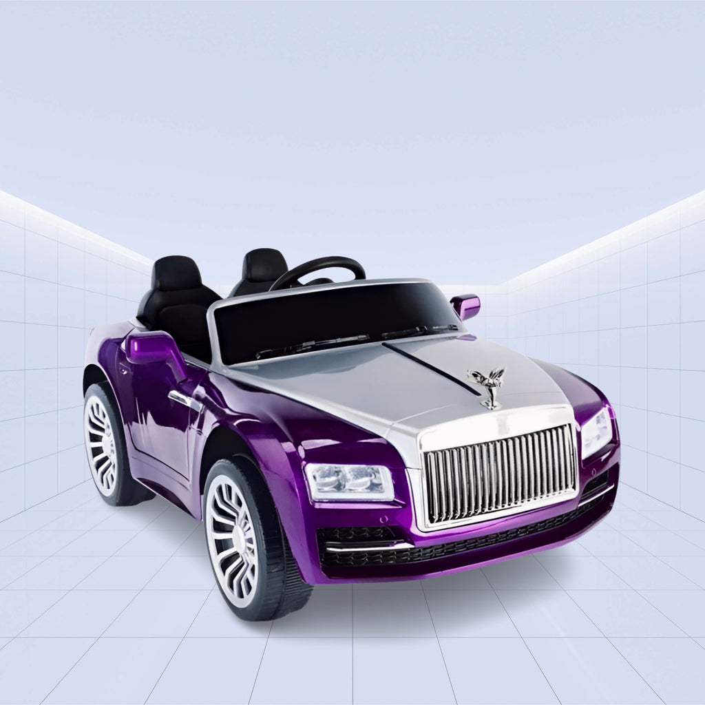 Mini Rolls-Royce 12V Ride-On – Drive in Ultimate Elegance (PURPLE)