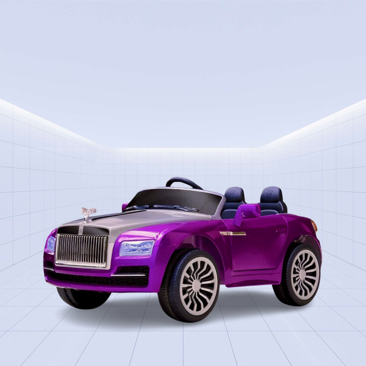 Mini Rolls-Royce 12V Ride-On – Drive in Ultimate Elegance (PURPLE)