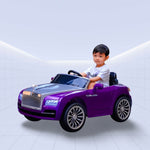 Mini Rolls-Royce 12V Ride-On – Drive in Ultimate Elegance (PURPLE)