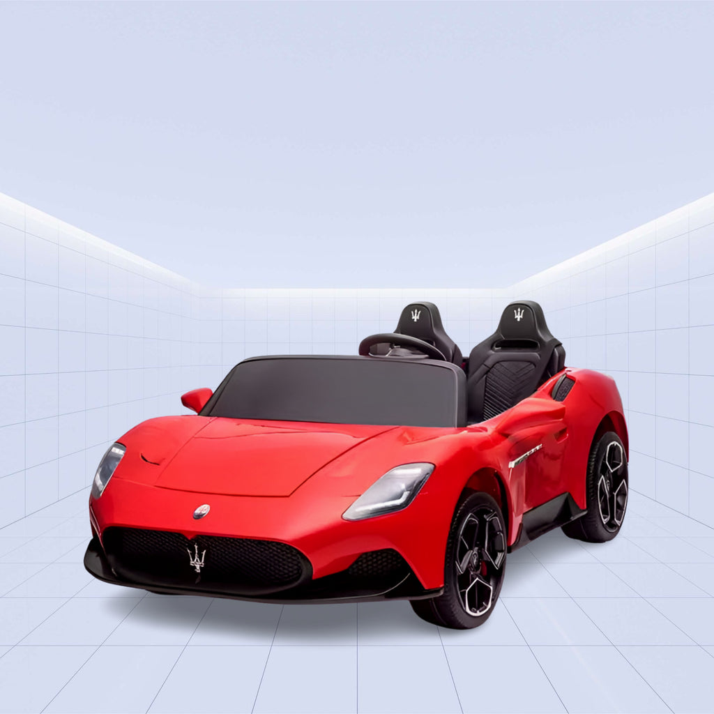 24V "Official Licensed Maserati  Electric Ride-On – Power, Style, and Fun Combined" (RED)