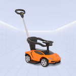 "Ride in Luxury – Lamborghini-Themed Push Car for Toddlers"(ORANGE)