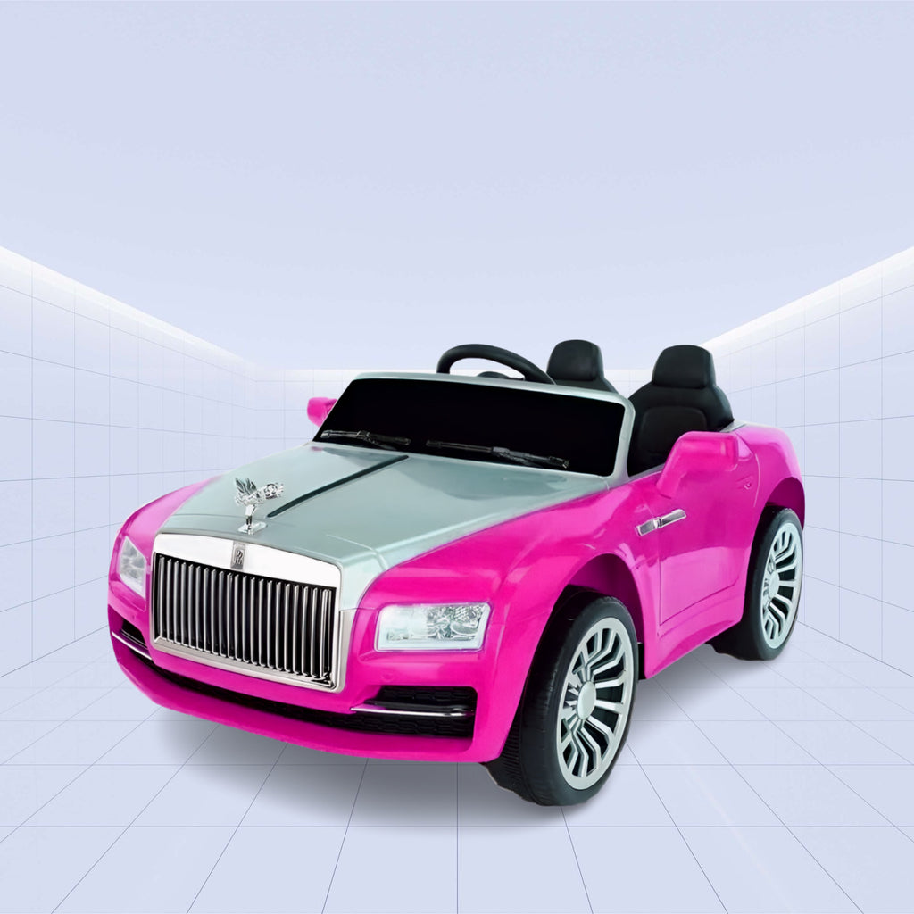 Mini Rolls-Royce 12V Ride-On – Drive in Ultimate Elegance (PINK)