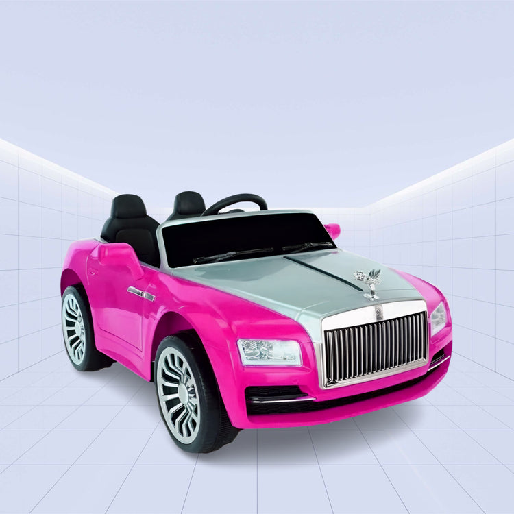 Mini Rolls-Royce 12V Ride-On – Drive in Ultimate Elegance (PINK)