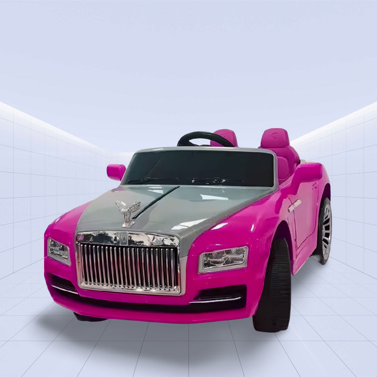 Mini Rolls-Royce 12V Ride-On – Drive in Ultimate Elegance (PINK)