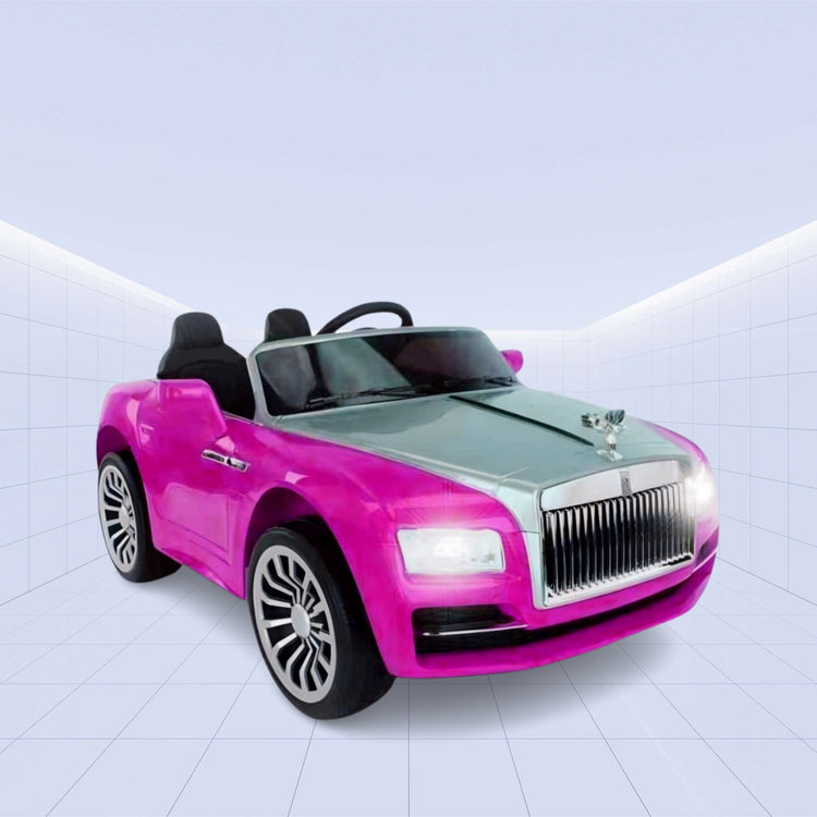 Mini Rolls-Royce 12V Ride-On – Drive in Ultimate Elegance (PINK)