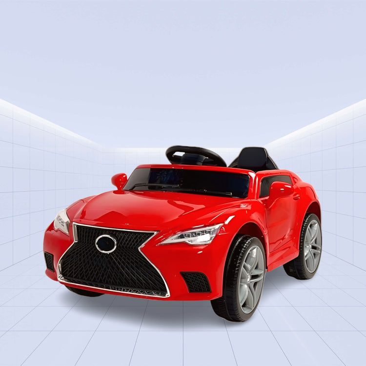 12V Kids' Dream Ride Electric Sports Car with Parental Control (RED)