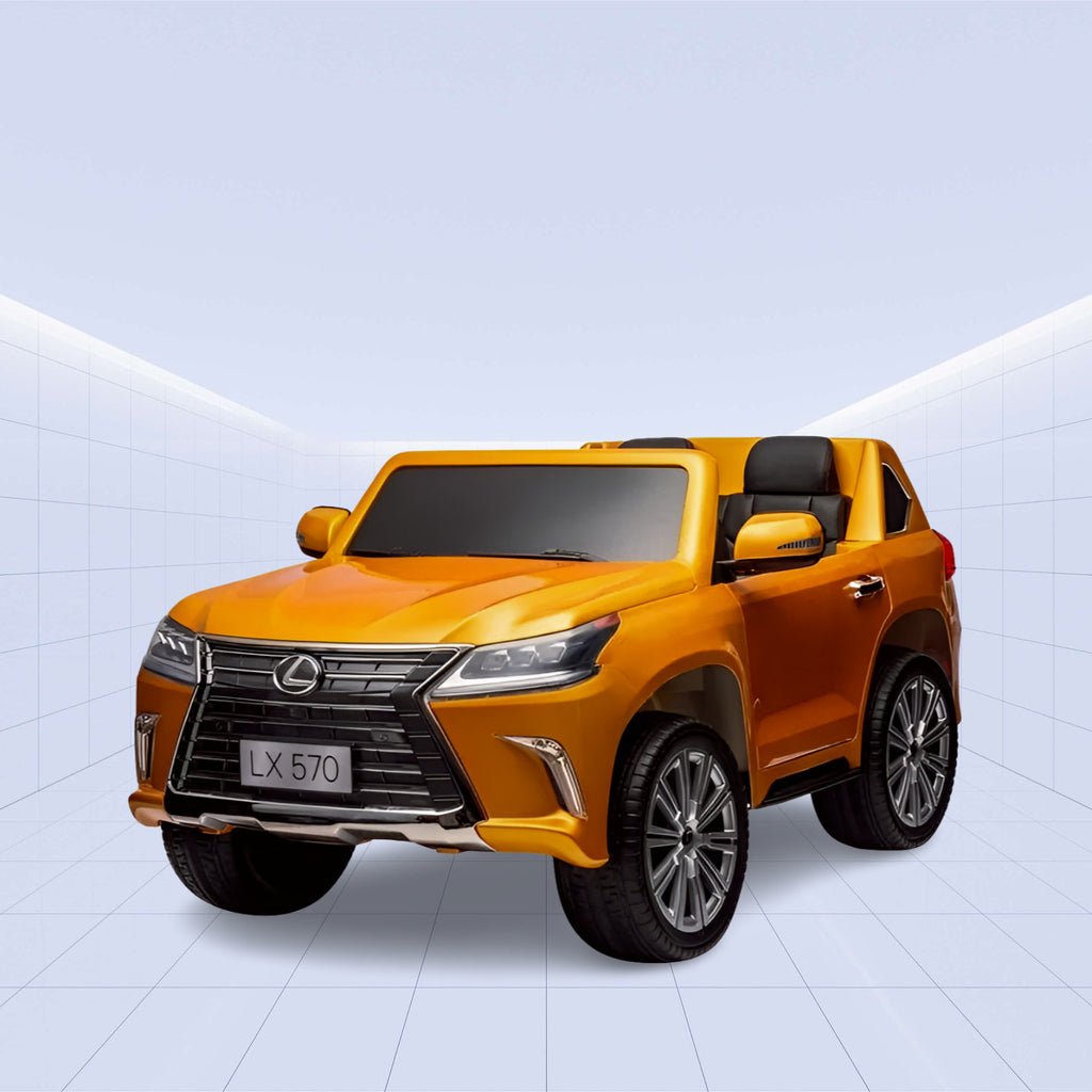 12V "Mini SUV, Big Adventures – Lexus LX 570 Ride-On Car"(GOLD)