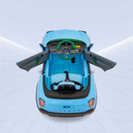 12V "Futuristic Mini Aceman  Ride-On Car with LED & Music!"(BLUE)