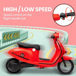 "Mini Vespa Ride in Classic Style!" Vintage Scooter – The Ultimate Stylish Ride!"(RED)