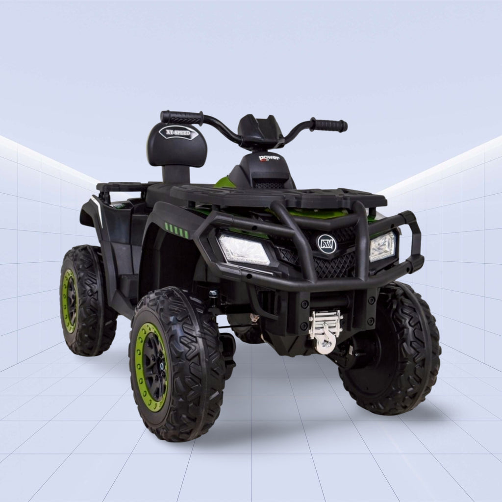 ATV Electric Quad Bike – Conquer Any Terrain with Style! (GREEN)