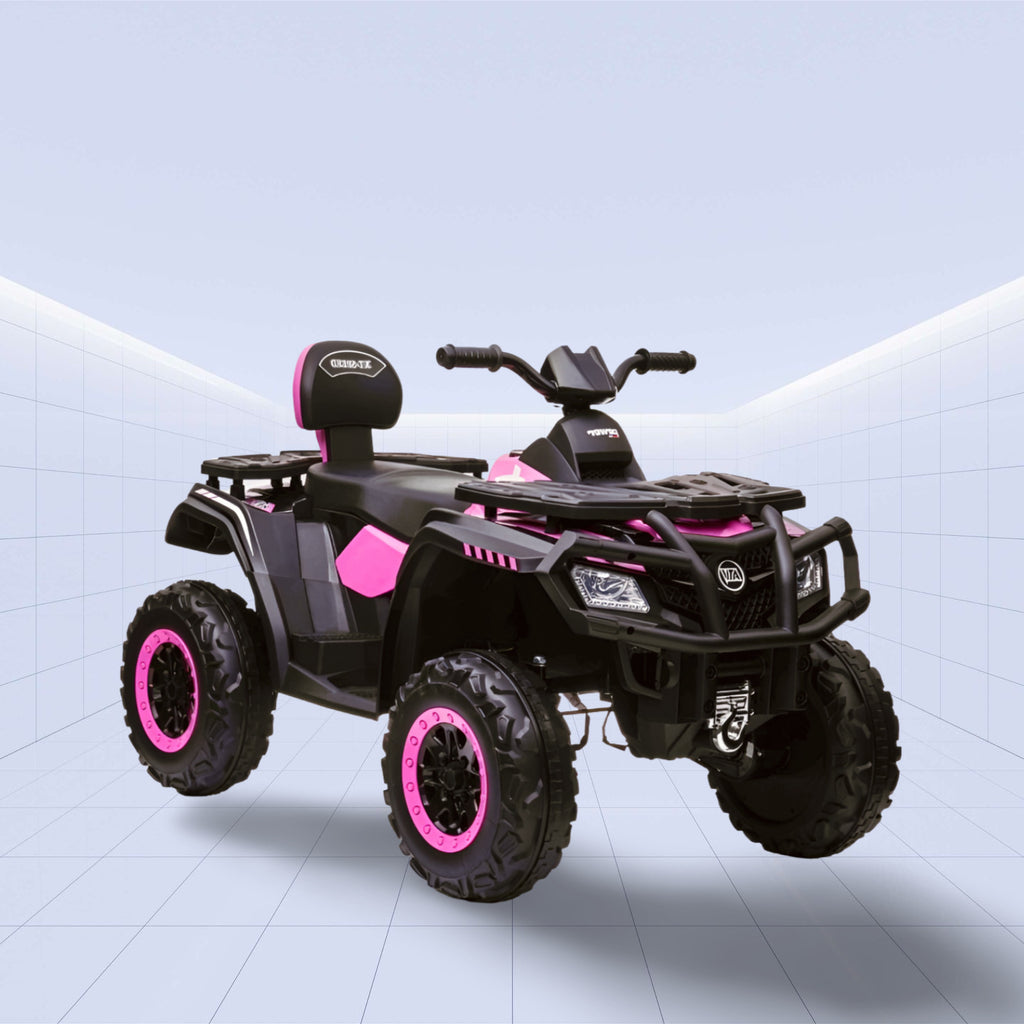 ATV Electric Quad Bike – Conquer Any Terrain with Style! (PINK)