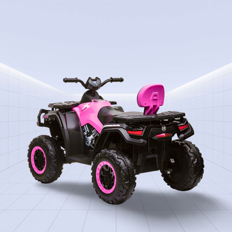 ATV Electric Quad Bike – Conquer Any Terrain with Style! (PINK)