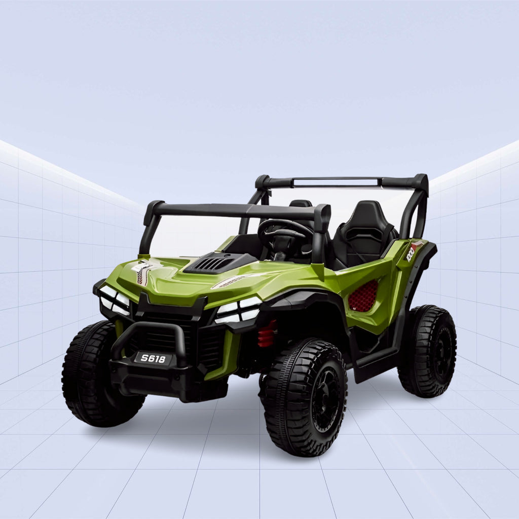 Extreme 4x4 Ride-On Buggy – Unleash the Thrill! (GREEN)