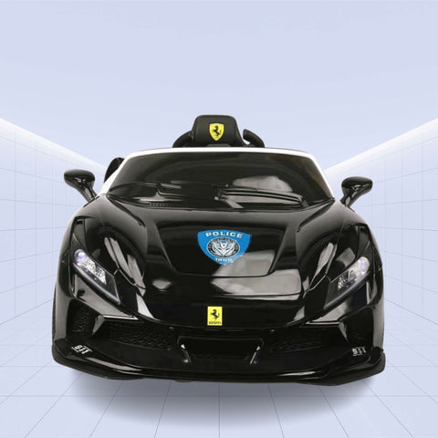 Bold & Brave – Police Supercar with Style & Power! (BLACK)