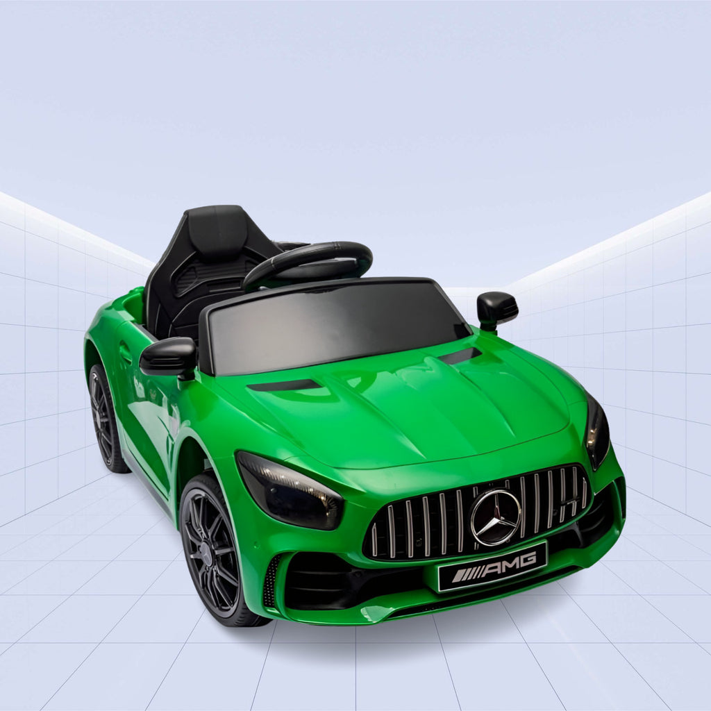 Mercedes-Benz AMG GT Licensed Ride-On Car – Ultimate Luxury & Fun for Kids! (GREEN)