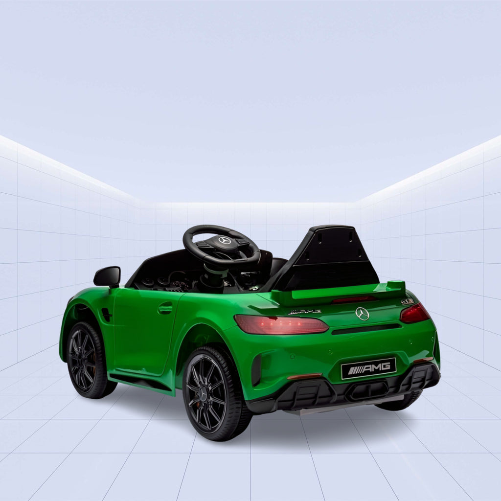 Mercedes-Benz AMG GT Licensed Ride-On Car – Ultimate Luxury & Fun for Kids! (GREEN)