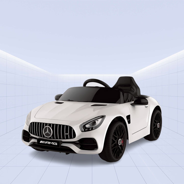 Mercedes-Benz AMG GT Licensed Ride-On Car – Ultimate Luxury & Fun for Kids! (WHITE)