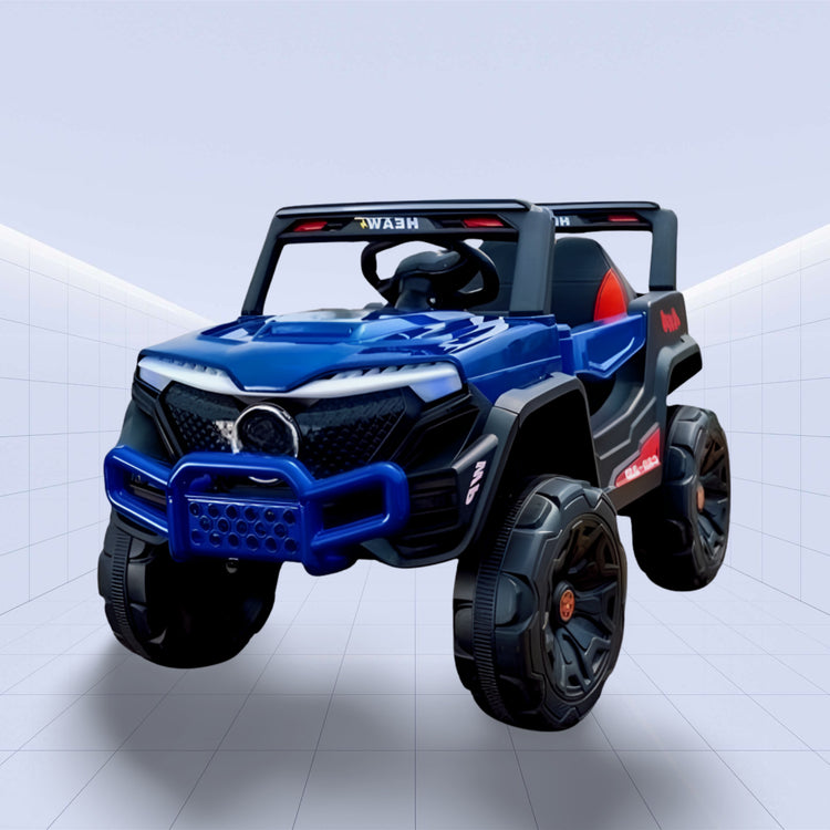 "Wild Explorer 4x4 Ride-On Jeep – Fun for Every Young Adventurer!"(BLUE)