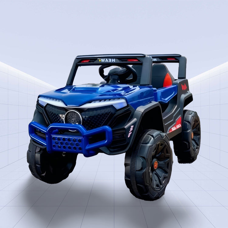 "Wild Explorer 4x4 Ride-On Jeep – Fun for Every Young Adventurer!"(BLUE)