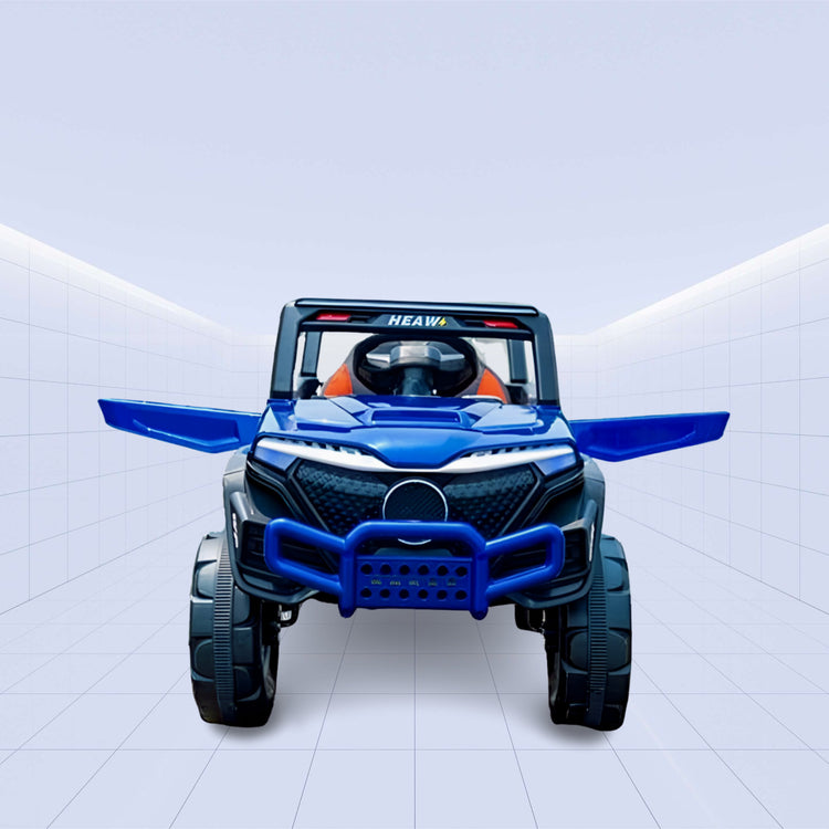 "Wild Explorer 4x4 Ride-On Jeep – Fun for Every Young Adventurer!"(BLUE)