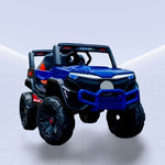 "Wild Explorer 4x4 Ride-On Jeep – Fun for Every Young Adventurer!"(BLUE)