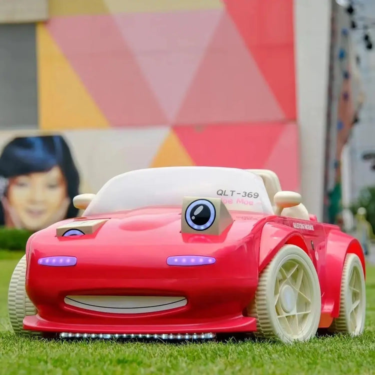 Cartoon-Themed Electric Ride-On Car – Fun, Stylish & Safe! (RED)