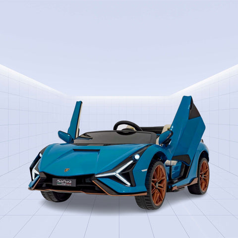 Licensed Lamborghini Sian Kids Electric Ride-On Car – Ultimate Supercar Experience (BLUE)