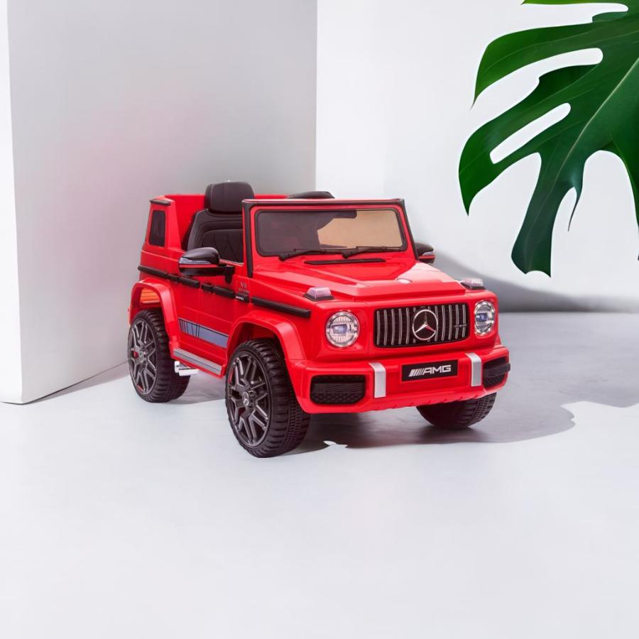 Licensed Mercedes Benz G63 12V Childrens Ride-on Car Red