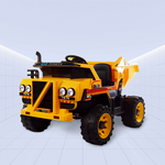 "PowerRide 797N: The Ultimate Adventure Dump Truck for Kids"RIDE ON TOY 12V (YELLOW)