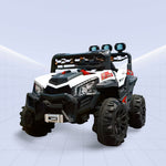 Mini Off-Road Explorer – 12V Ride-On Adventure Car with Remote Control (WHITE)