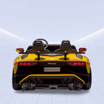 24V-Dorsa Lamborghini Aventador SV Ride On Sport Car (YELLOW)