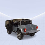 "Licensed Jeep Ride-On SUV for Kids – Realistic Design with Premium Features" 12V (GREY)