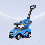 Delight in Every Ride: Multifunctional Children's Ride-On Car with Lights and Music (Blue)