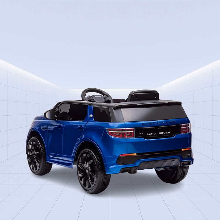 Realistic 12V Land Rover Discovery Ride-On Car for Kids – Parental Remote and Stylish  Finish (BLUE)