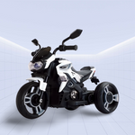 Rev Up the Adventure: High-Speed Electric Motorcycle for Kids (White)