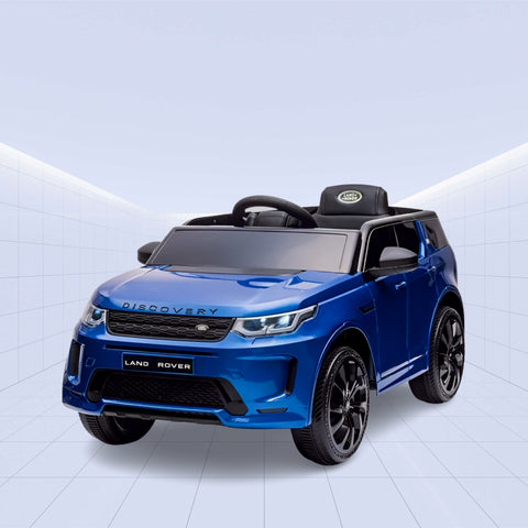 Realistic 12V Land Rover Discovery Ride-On Car for Kids – Parental Remote and Stylish  Finish (BLUE)