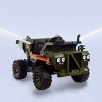 "PowerRide 797N: The Ultimate Adventure Dump Truck for Kids"RIDE ON TOY 12V (ARMY GREEN)