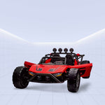 Rugged Power: 2-Seater 24V UTV Electric Car for Kids (RED)