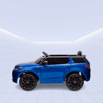 Realistic 12V Land Rover Discovery Ride-On Car for Kids – Parental Remote and Stylish  Finish (BLUE)