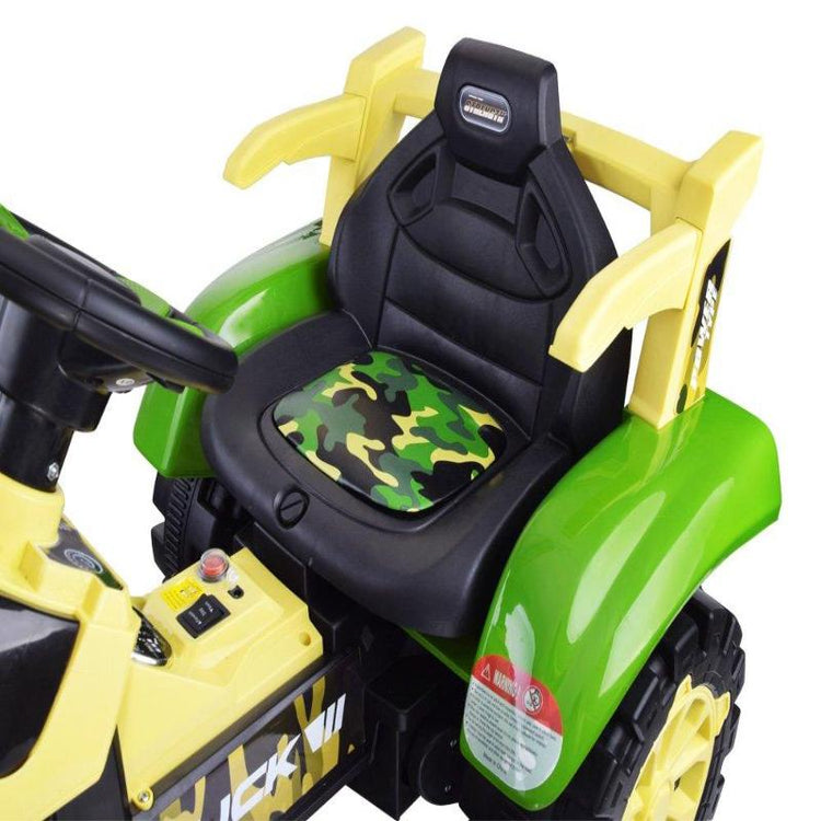 12 Volt Battery Children Ride On truck Motorized Riding on Vehicles Toys (GREEN)