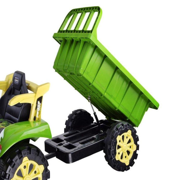 12 Volt Battery Children Ride On truck Motorized Riding on Vehicles Toys (GREEN)