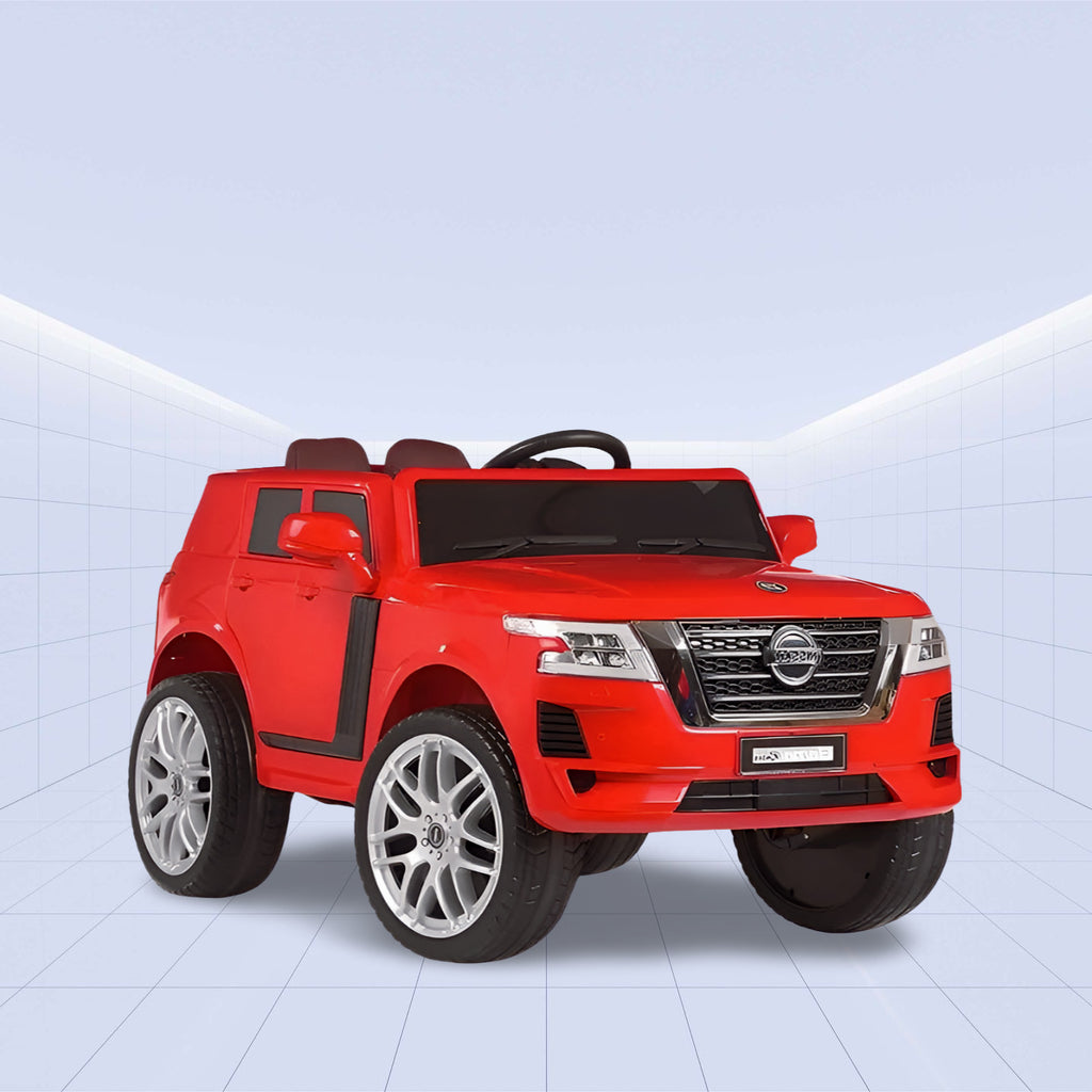 Luxury Ride-On Car for Kids –Patrol SUV with Dual Control and MP3 Player (RED)