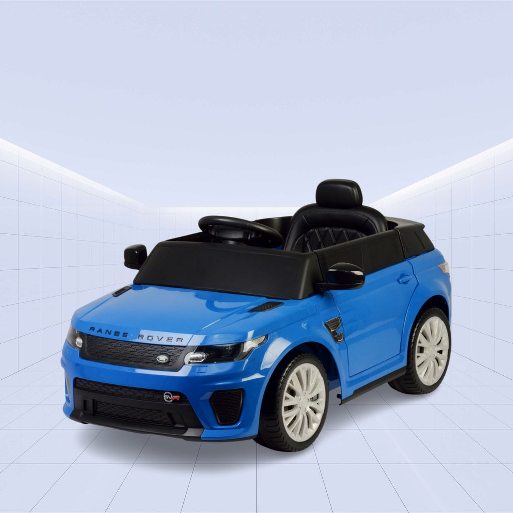 Licensed Range Rover Kids Electric Ride-On Car – Stylish Blue Edition