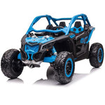 12V Can~Am Maverick 2 Seater Kids Ride on Buggy with Leather Seat with RC Control