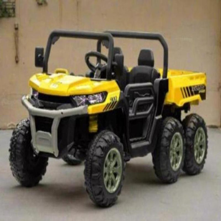 24V Polaris Ranger Style ATV6 Riding Toy for Kids ( YELLOW)