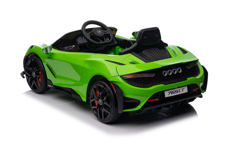 McLaren 765 LT 12V 4x Wheel Ride on Toys for Kids (GREEN)