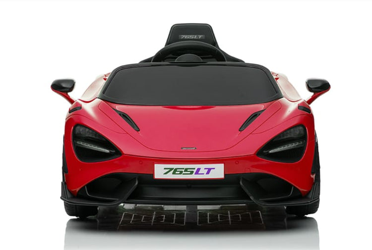 McLaren 765 LT 12V 4x Wheel Ride on Toys for Kids ( RED)