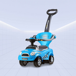 Delight in Every Ride: Multifunctional Children's Ride-On Car with Lights and Music (Blue)