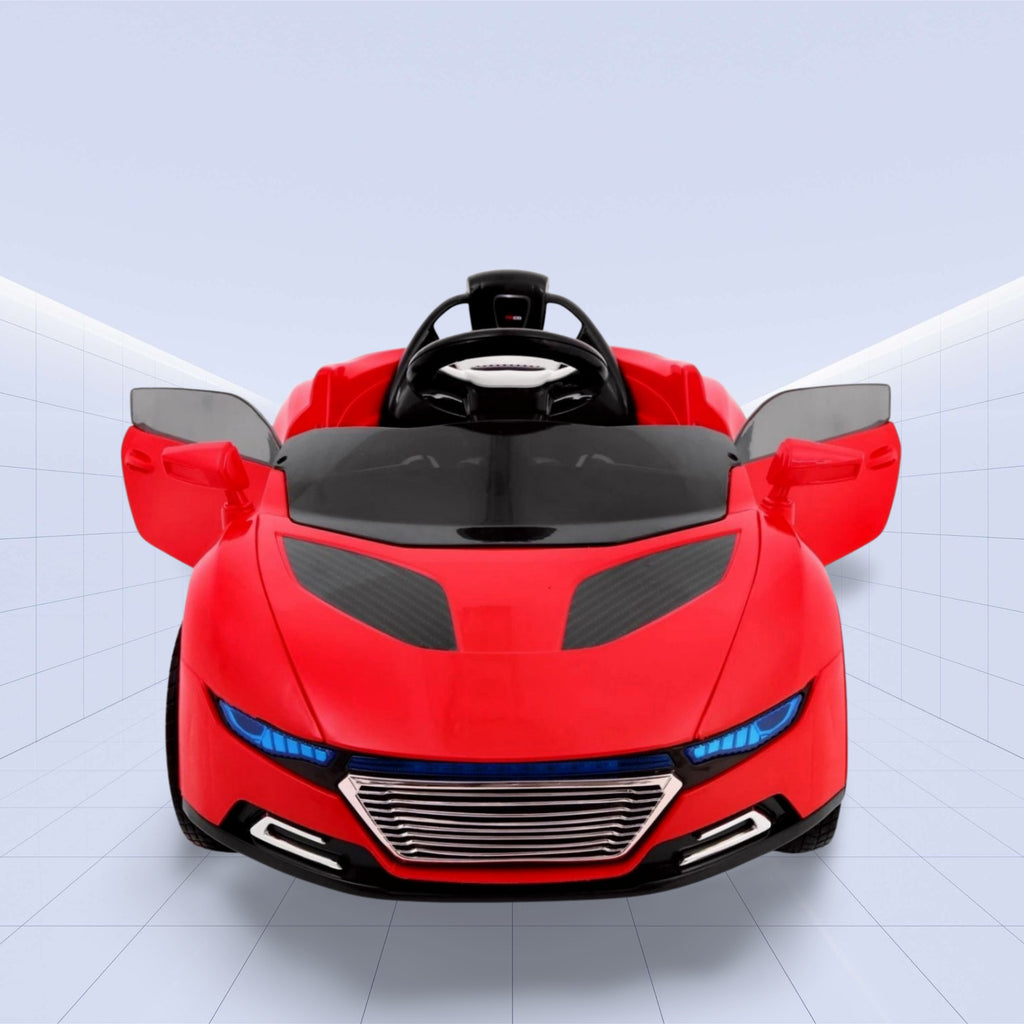 "Luxury Kids Electric Ride-On Car with Remote Control 12V - Sleek and Stylish Design" (RED)